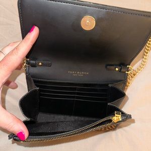 Tory Burch crossbody used one time.